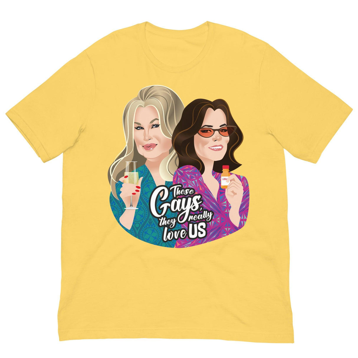 These Gays Love Us-T-Shirts-Swish Embassy