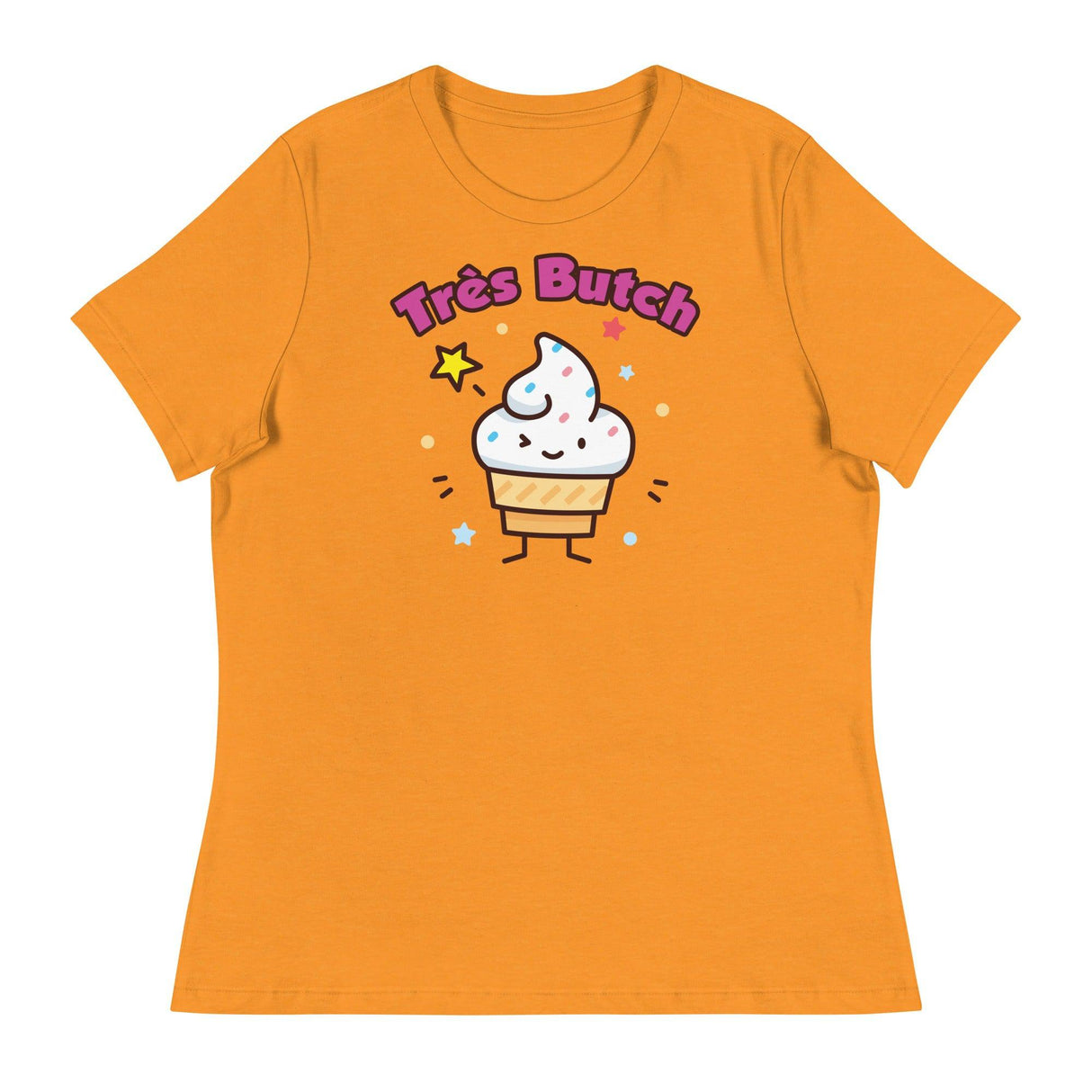 Tres Butch (Women's Relaxed T-Shirt)-Women's T-Shirts-Swish Embassy