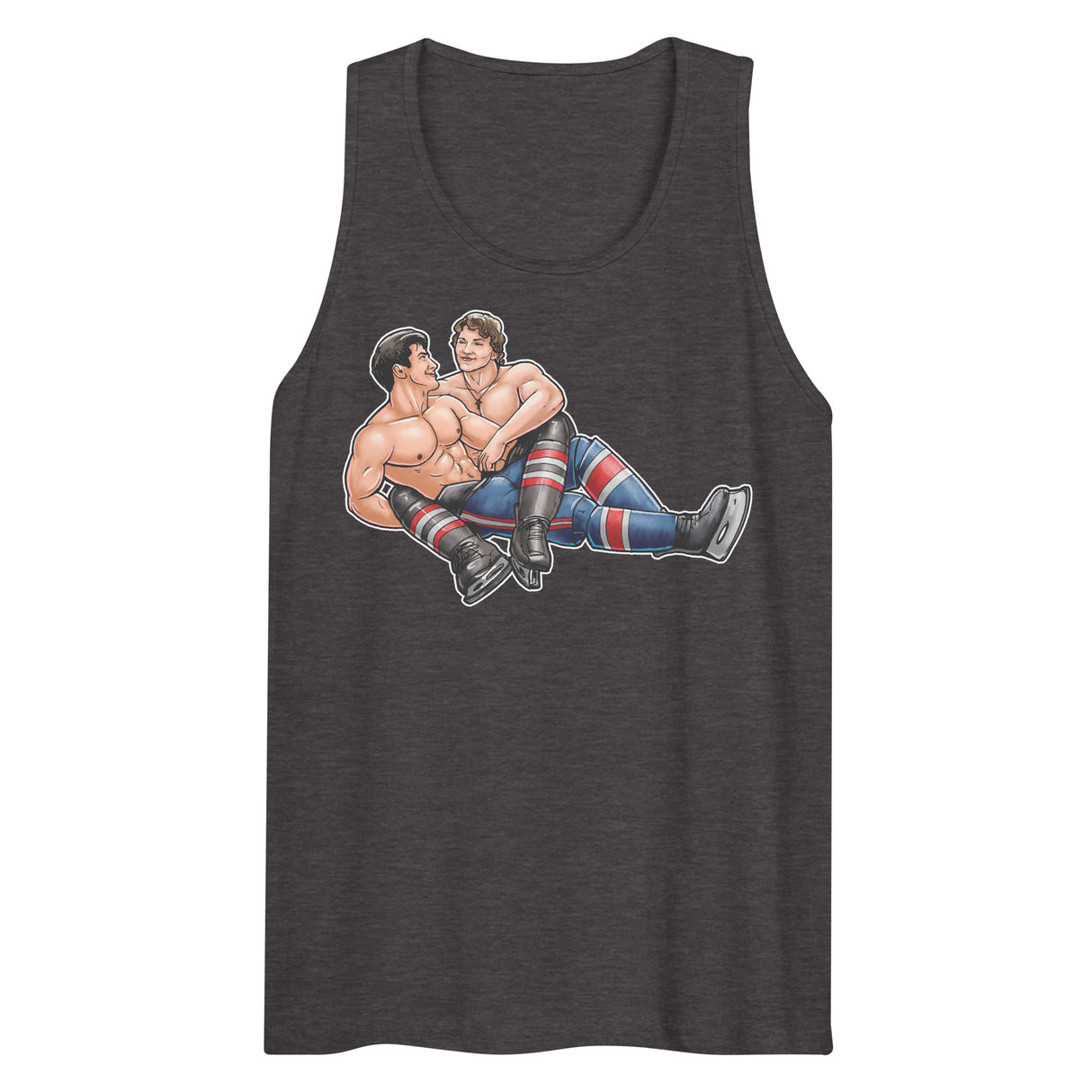 Two Man Advantage (Tank Top)-Tank Top-Swish Embassy