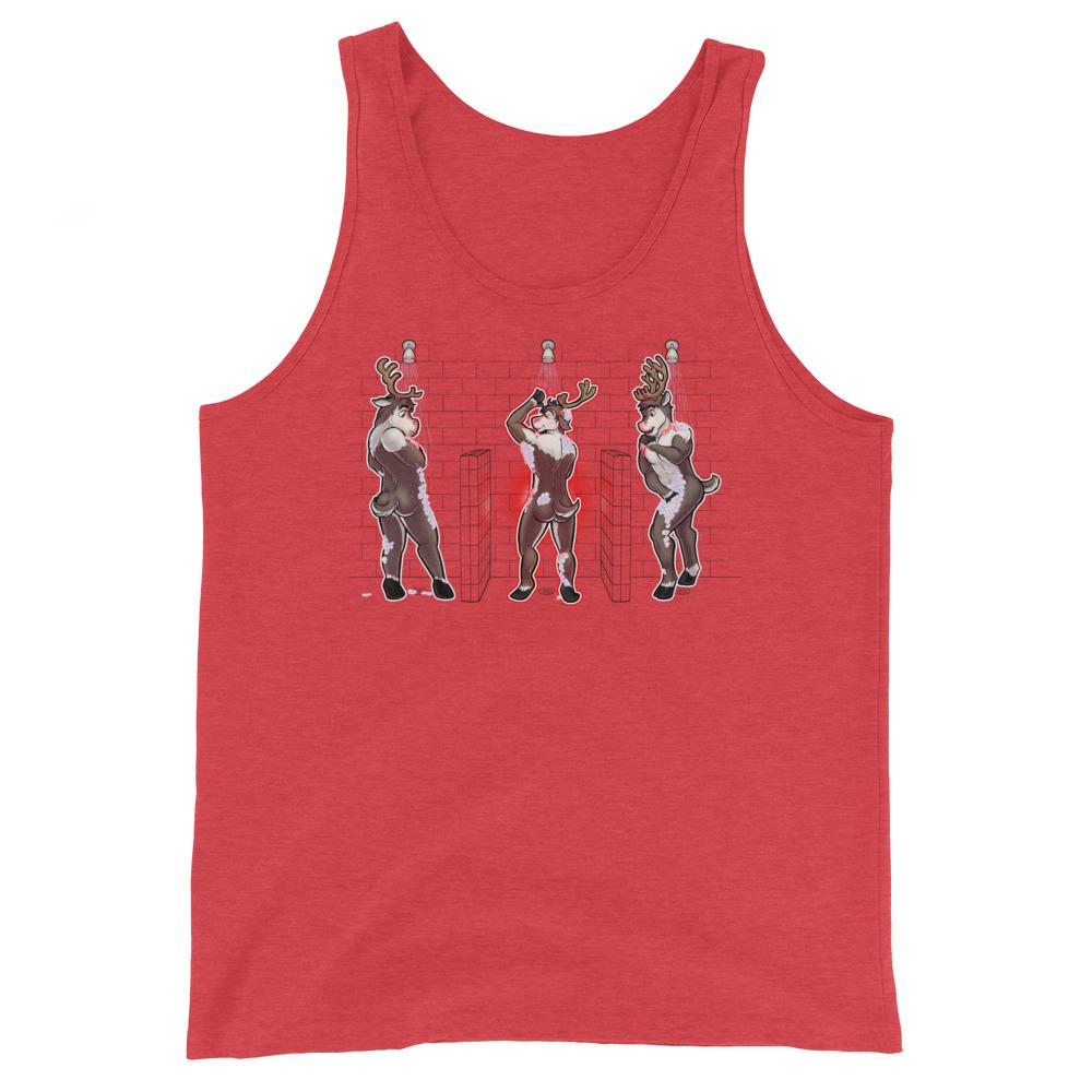 Very Shiny (Tank Top)-Christmas Tank Tops-Swish Embassy