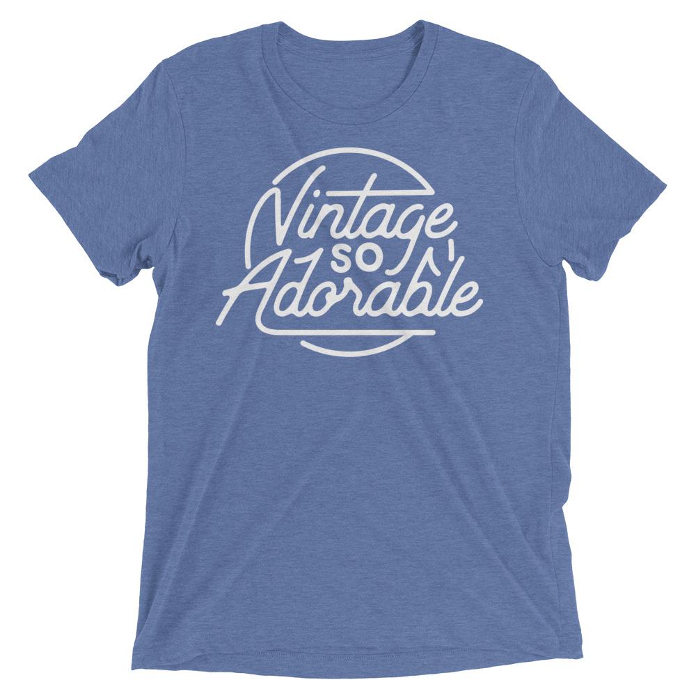 Vintage So Adorable (Triblend)-Triblend T-Shirt-Swish Embassy