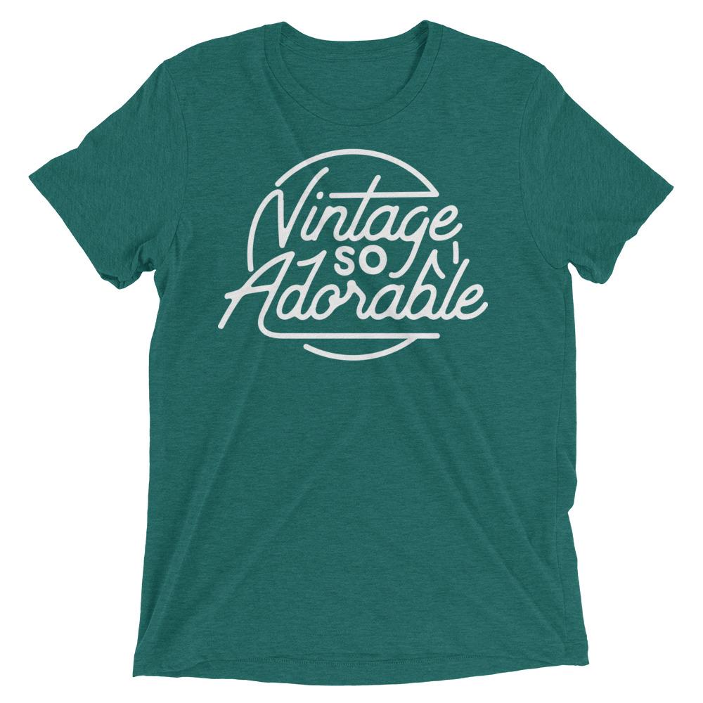 Vintage So Adorable (Triblend)-Triblend T-Shirt-Swish Embassy