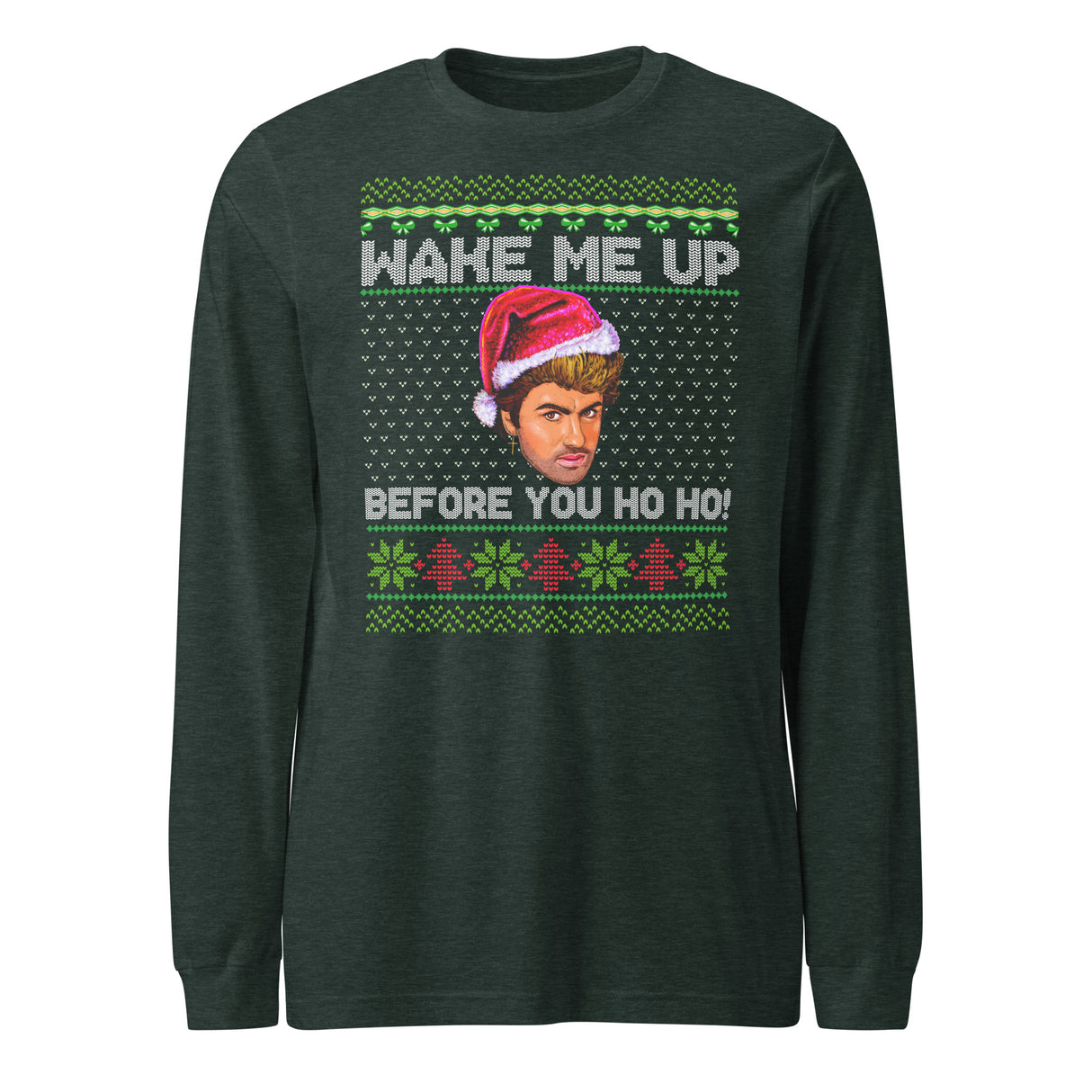 Wake Me Up (Ugly Christmas)-Christmas T-Shirts-Swish Embassy