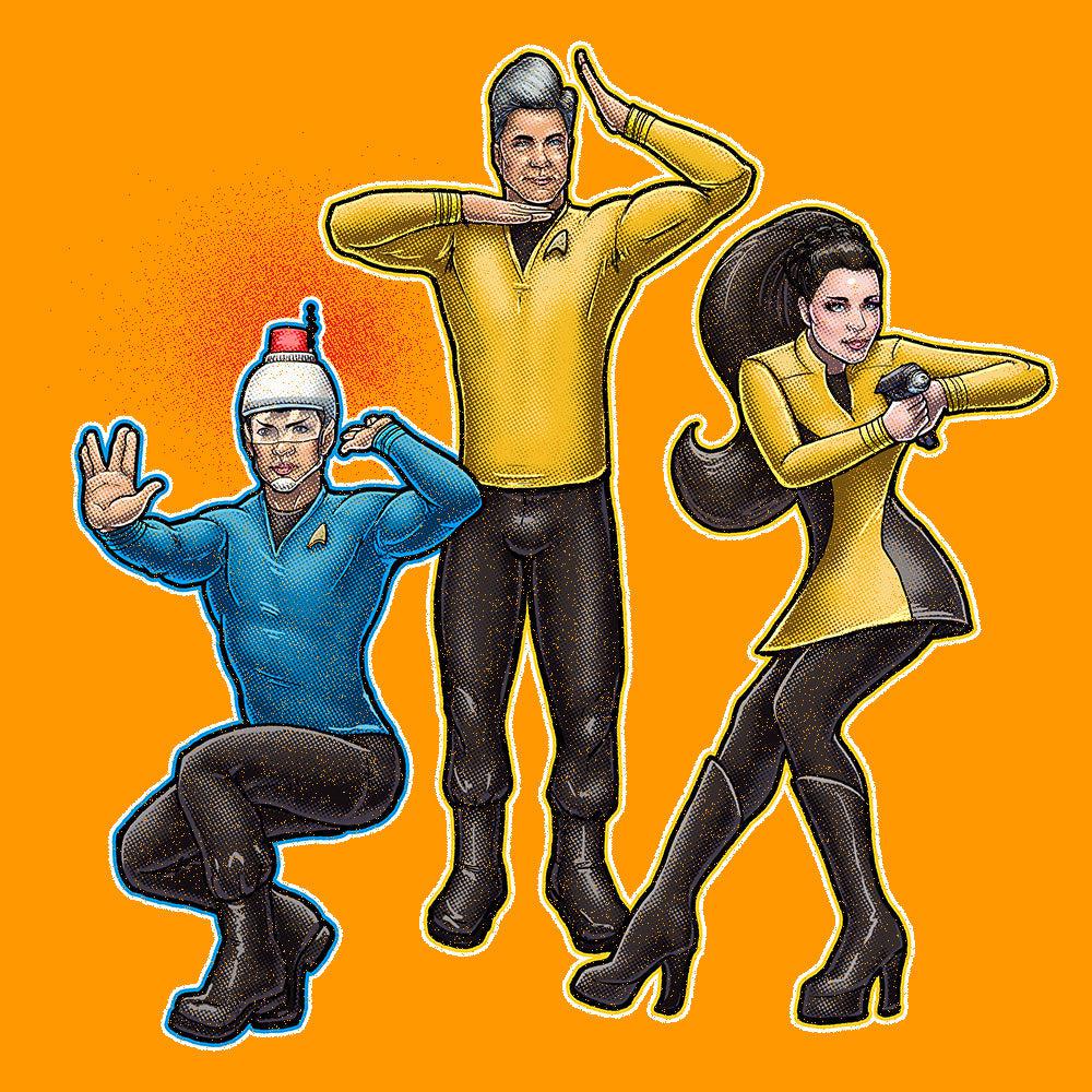 Warp that Effing Duck-T-Shirts-Swish Embassy