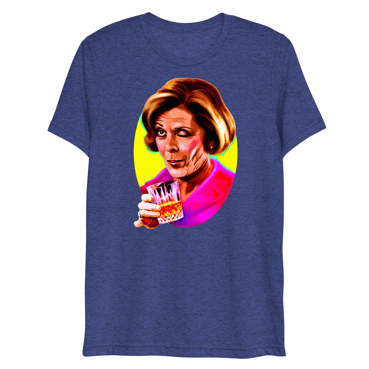 Wink and Drink (Triblend)-Triblend T-Shirt-Swish Embassy