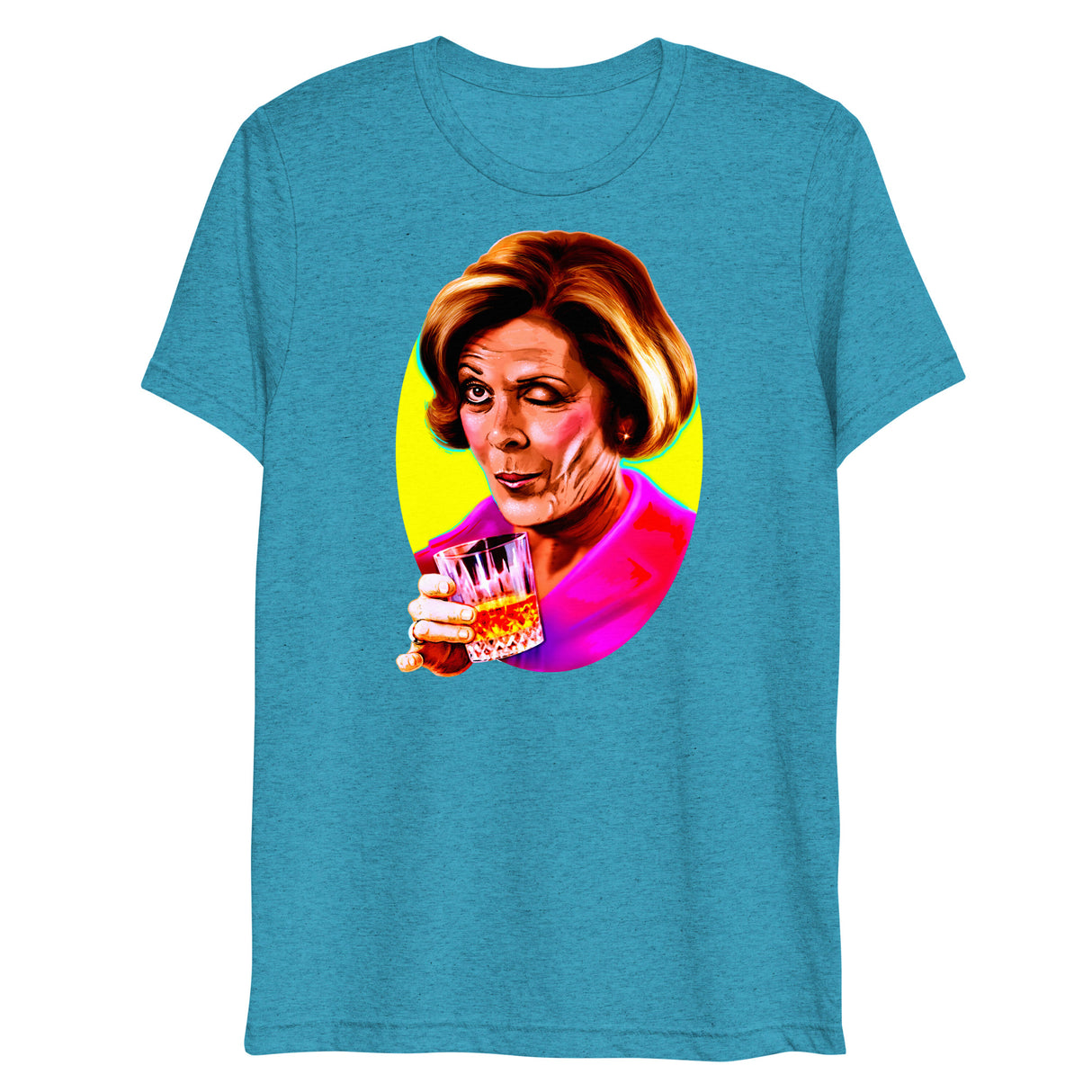 Wink and Drink (Triblend)-Triblend T-Shirt-Swish Embassy