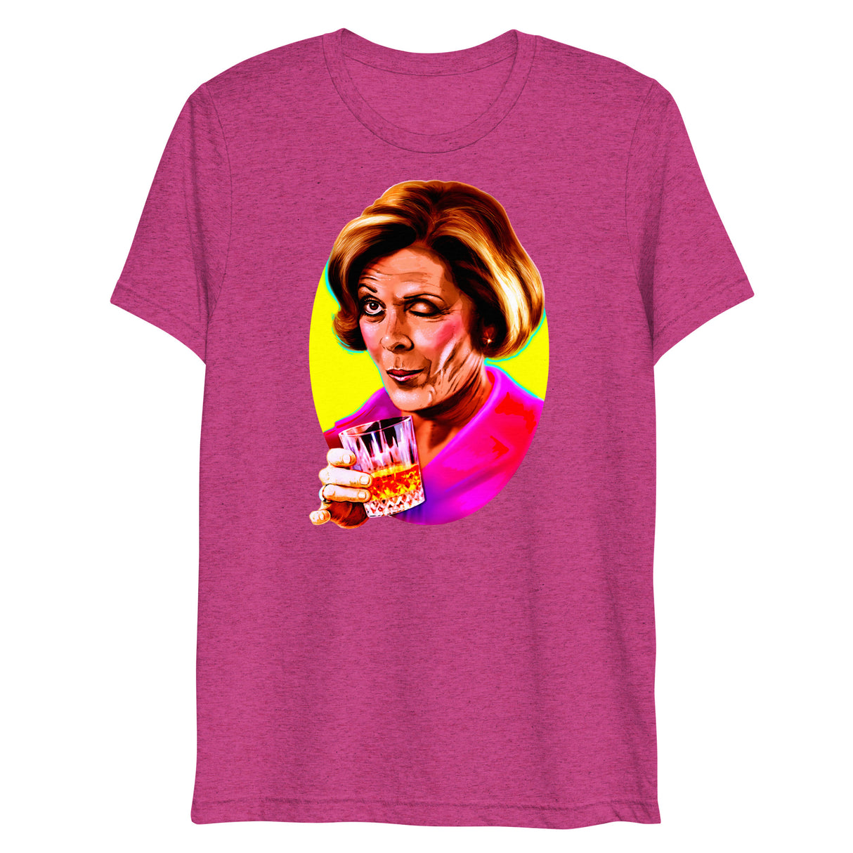 Wink and Drink (Triblend)-Triblend T-Shirt-Swish Embassy