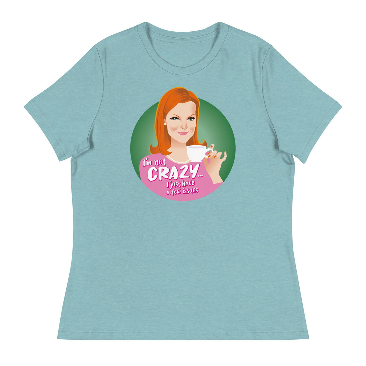 Wysterical (Women's Relaxed T-Shirt)-Women's T-Shirts-Swish Embassy