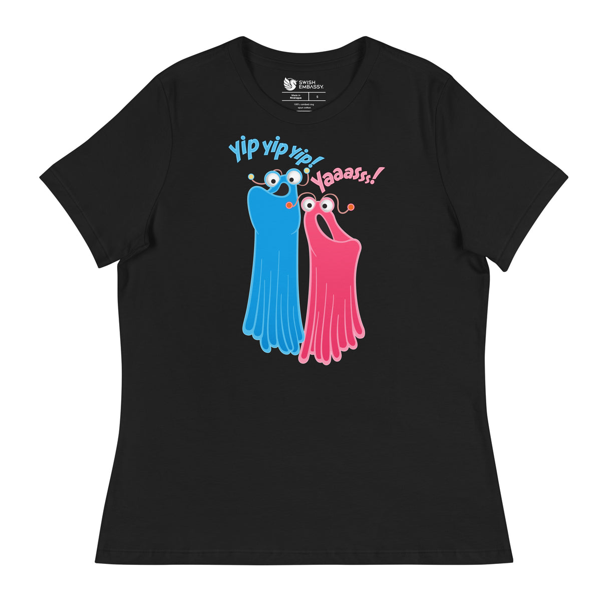 Yip Yip Yasss (Women's Relaxed T-Shirt)-Women's T-Shirts-Swish Embassy