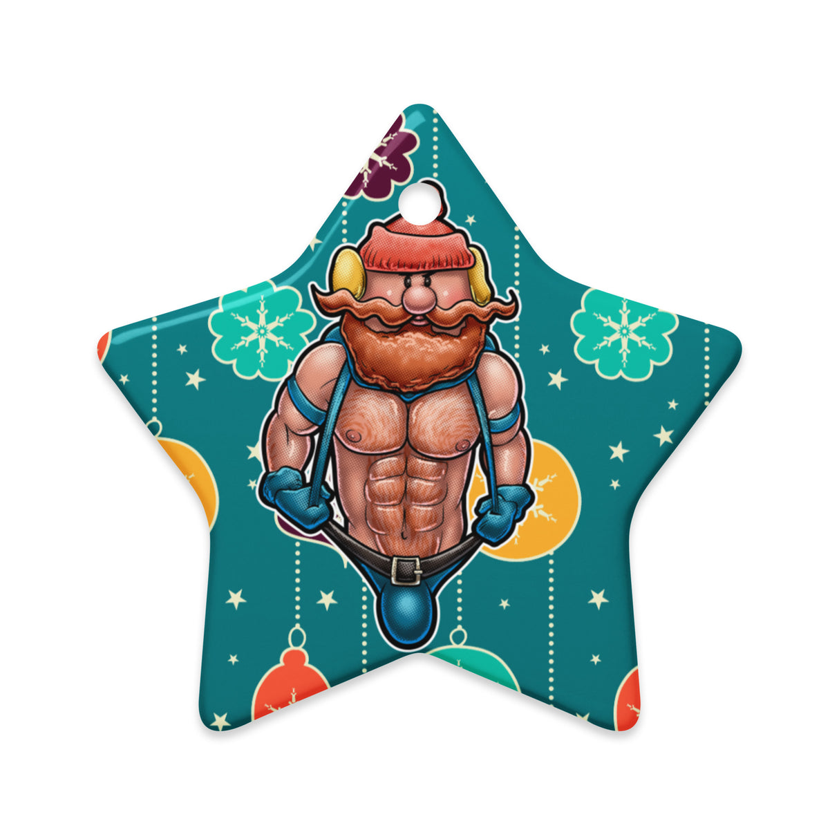 Yukon Goldrush (Ceramic ornament)-Swish Embassy