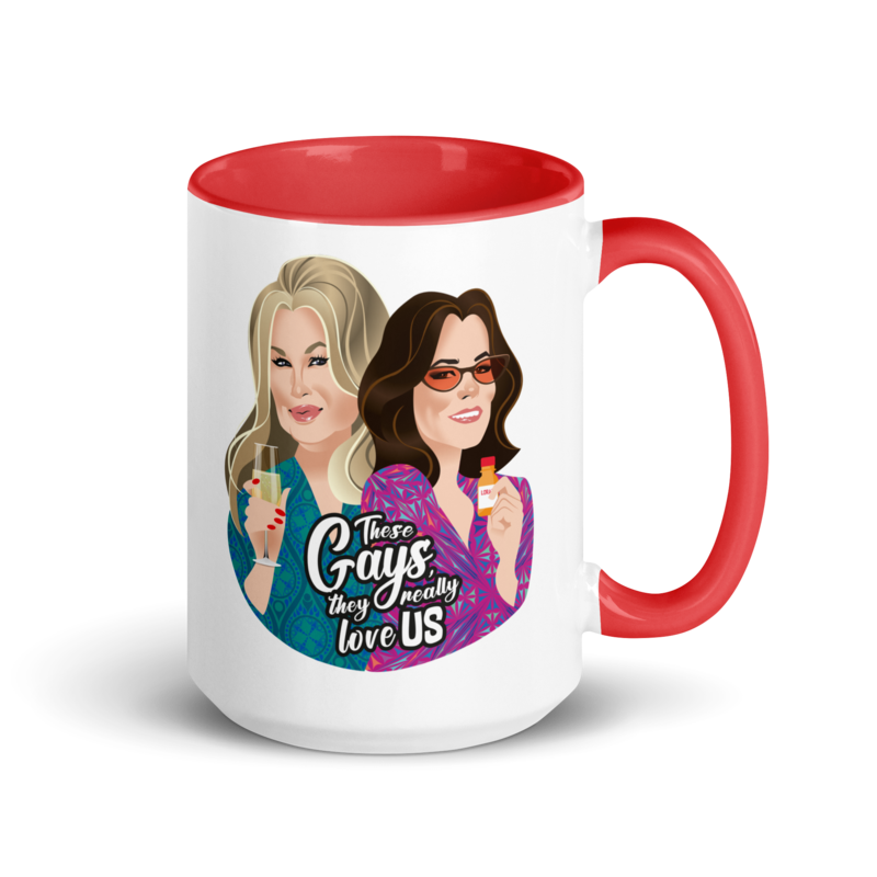 These Gays Love Us (Mug) - Red