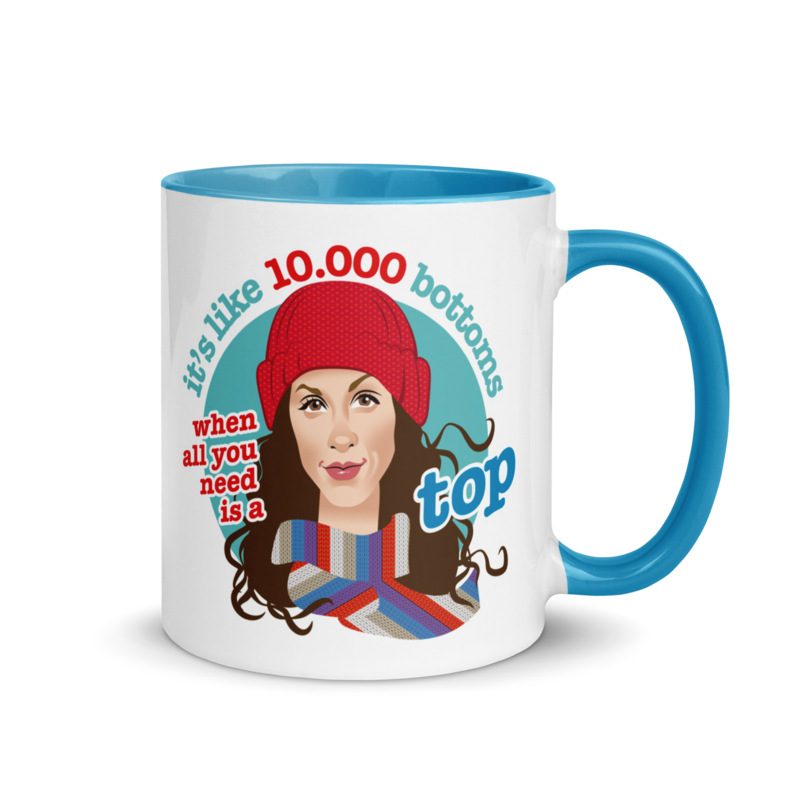 Ironic (Mug) - Blue