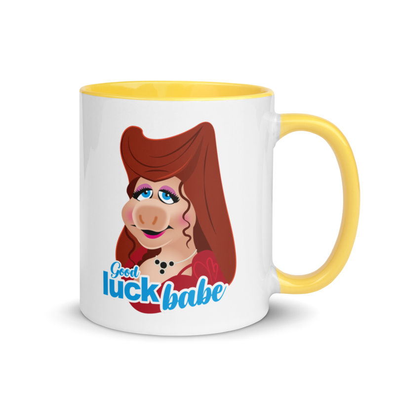 Good Luck Babe (Mug) - Yellow
