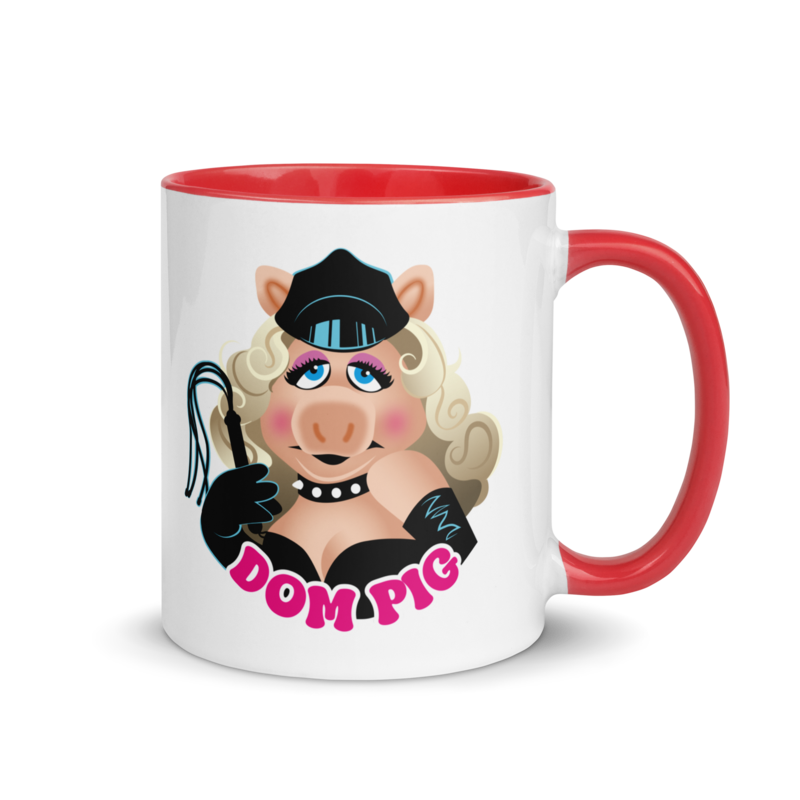 Dom Pig (Mug) - Red