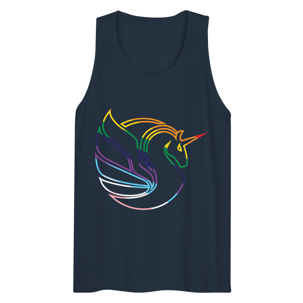 Swish Pride (Tank Top) - Navy