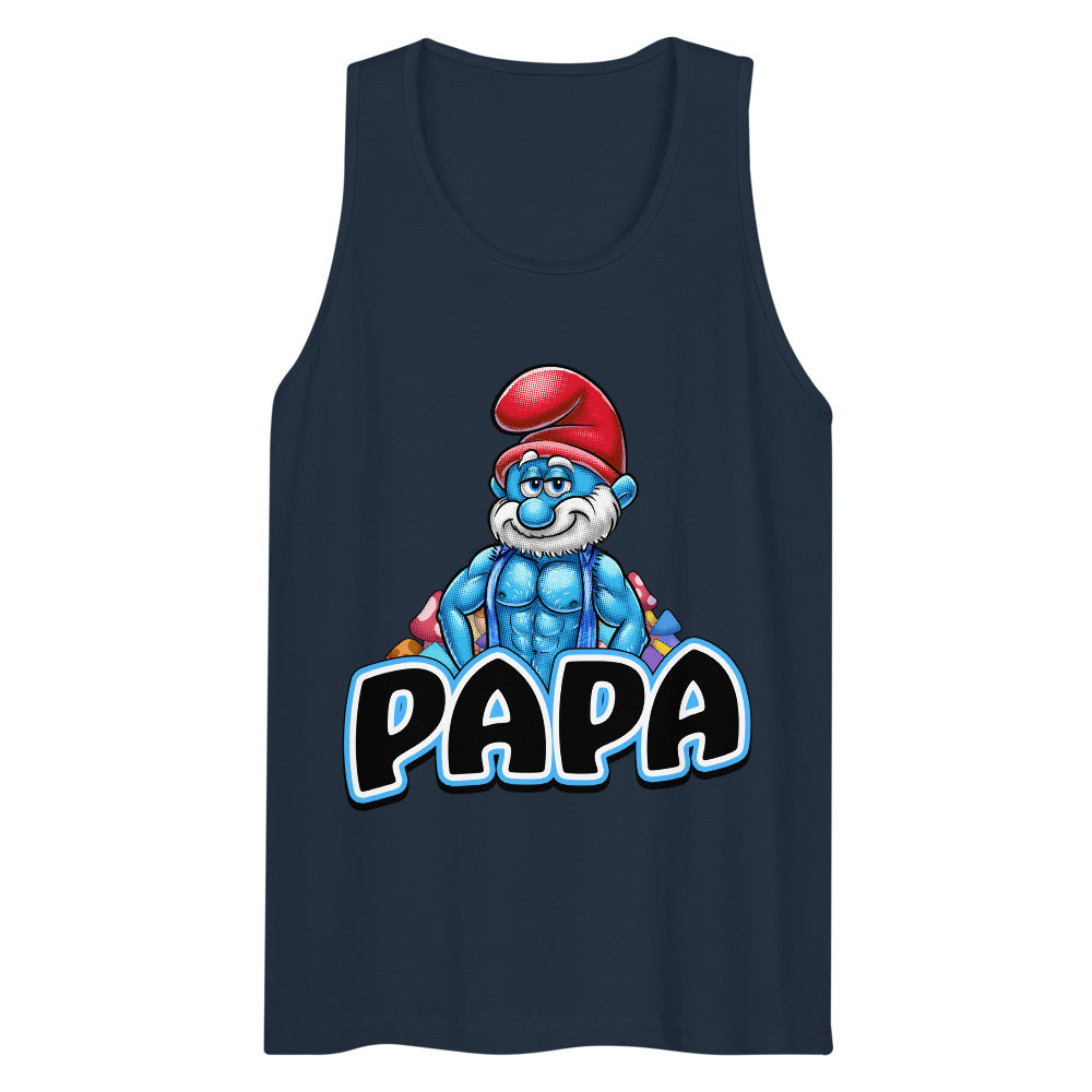 Brawny Papa (Tank Top) - Navy