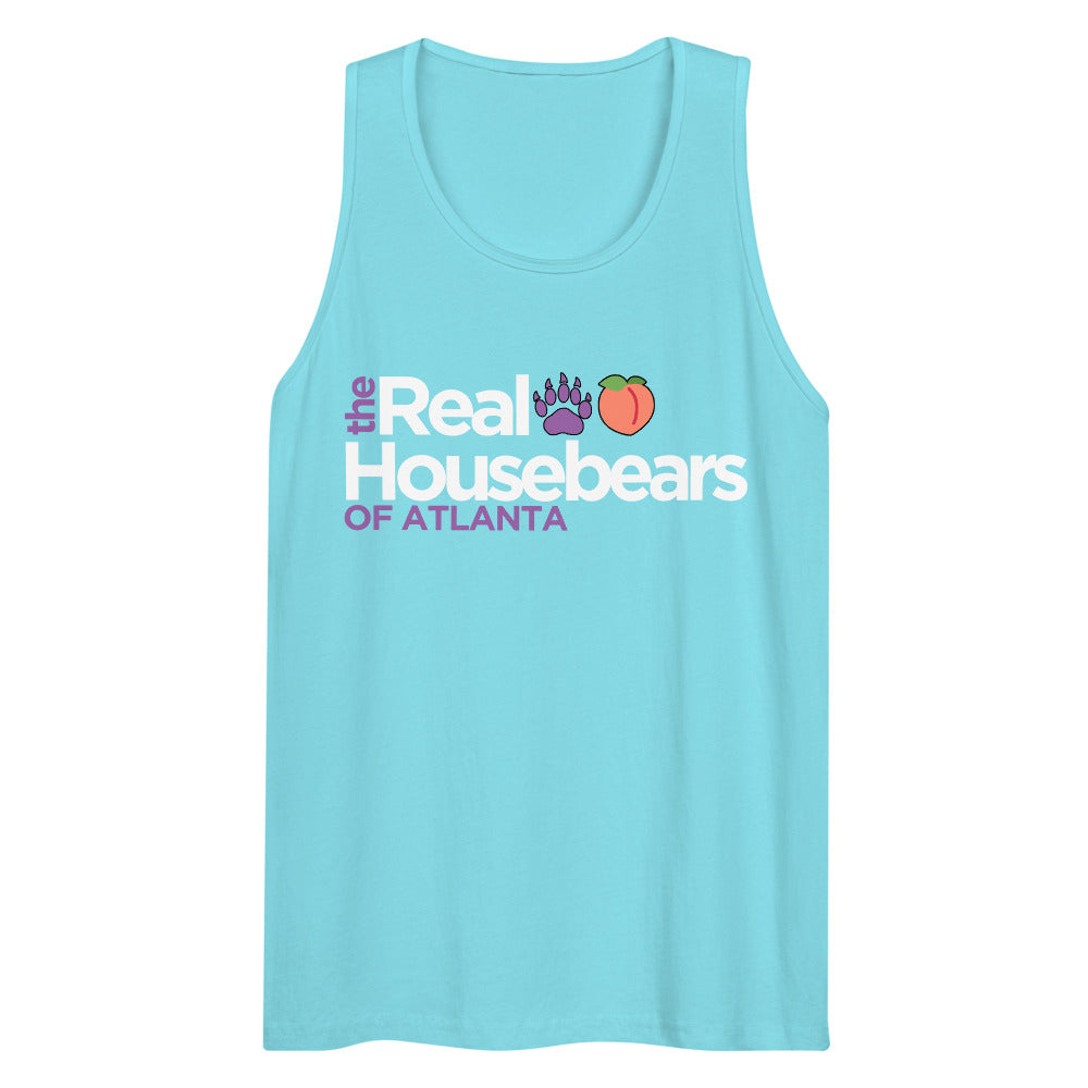 Real Housebears (Tank Top) - Pacific Blue