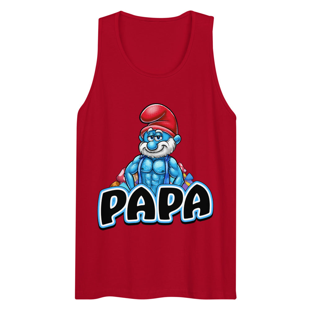 Brawny Papa (Tank Top) - Red