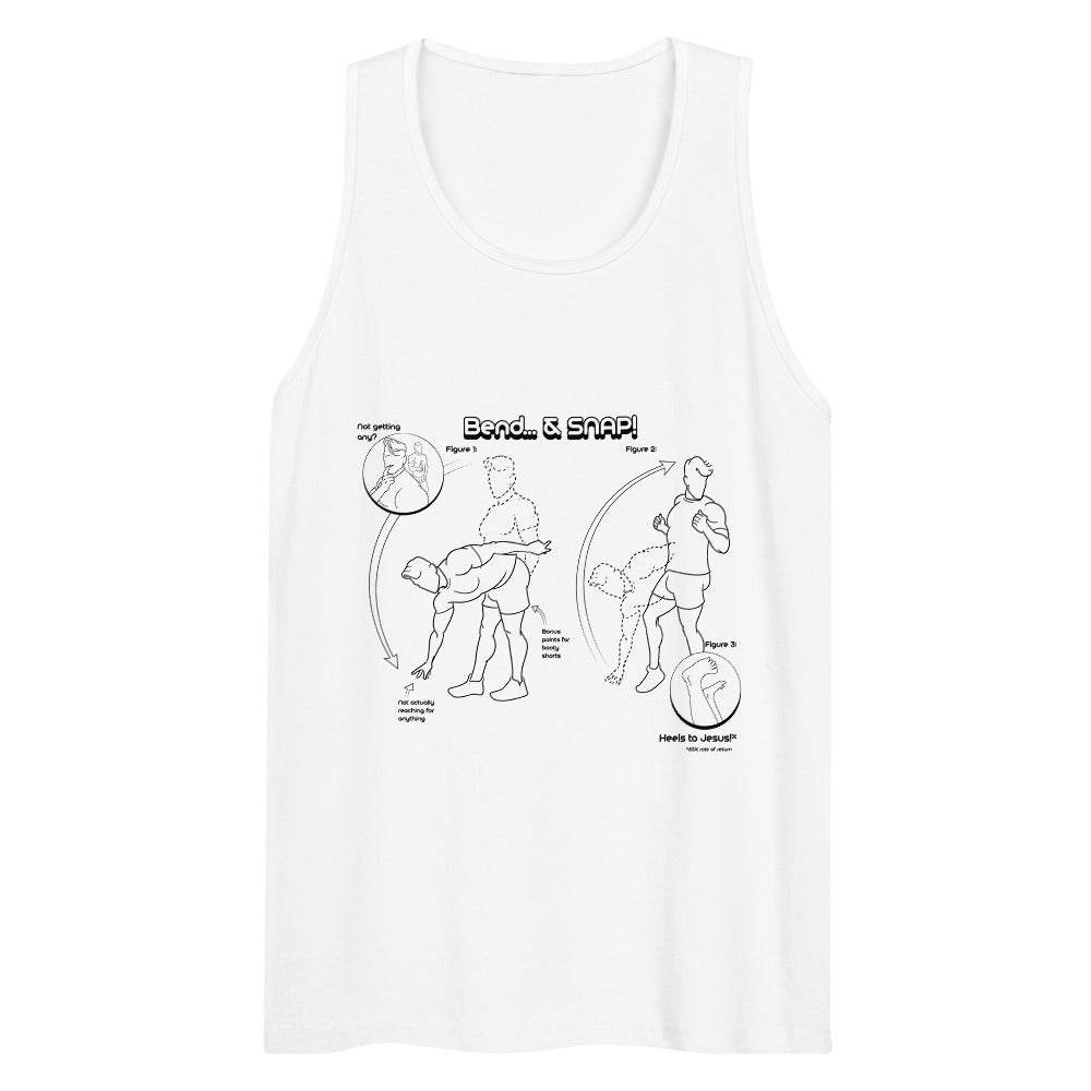 Pliez et accrochez (Tank Top) - White