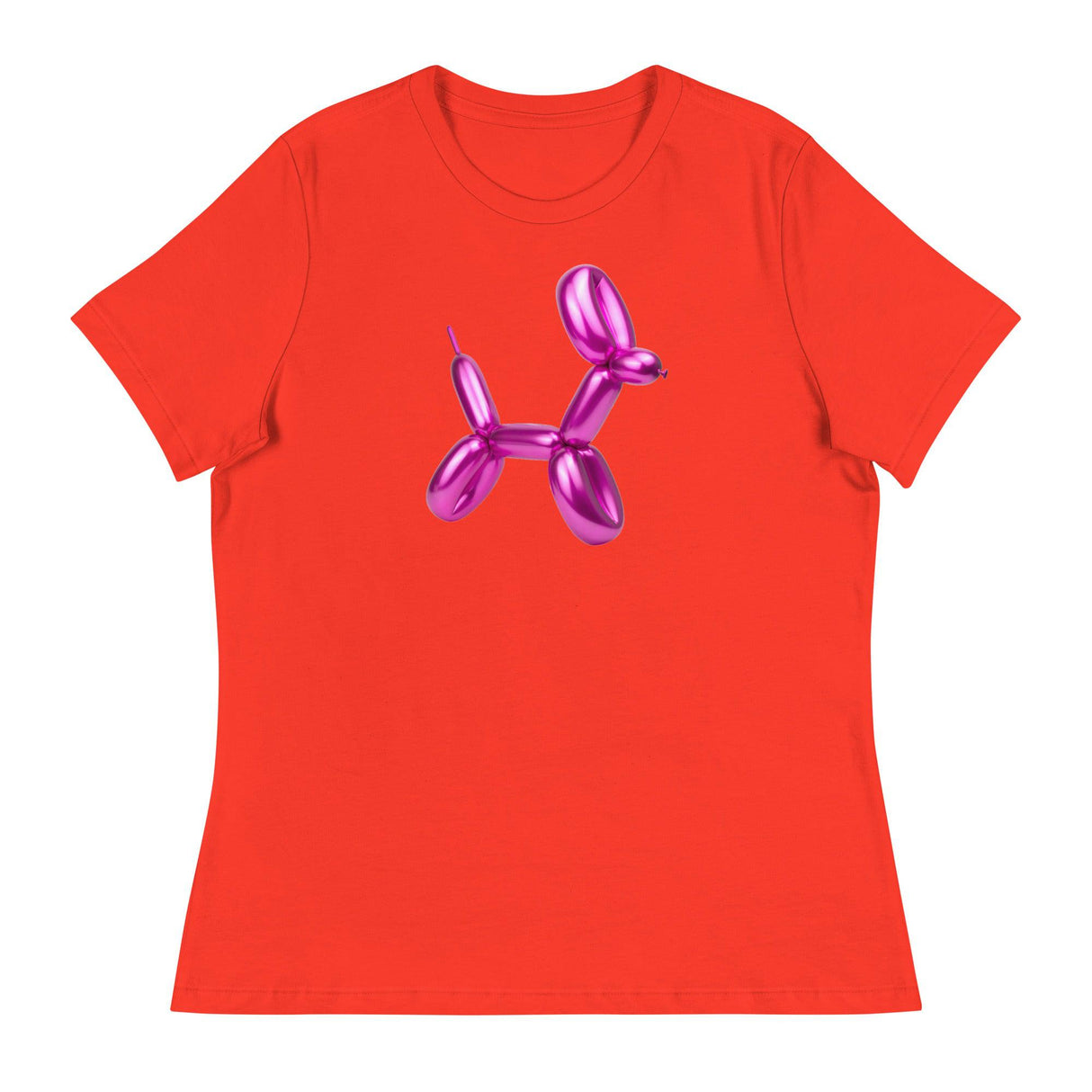 Balloon Dog (Women's Relaxed T-Shirt)-Women's T-Shirts-Swish Embassy
