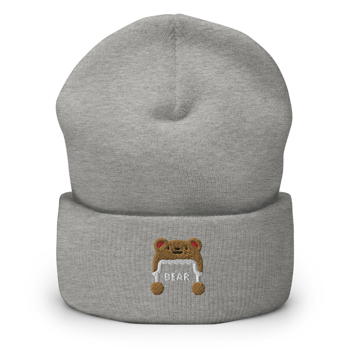 Bear (Cuffed Beanie)-Beanie-Swish Embassy