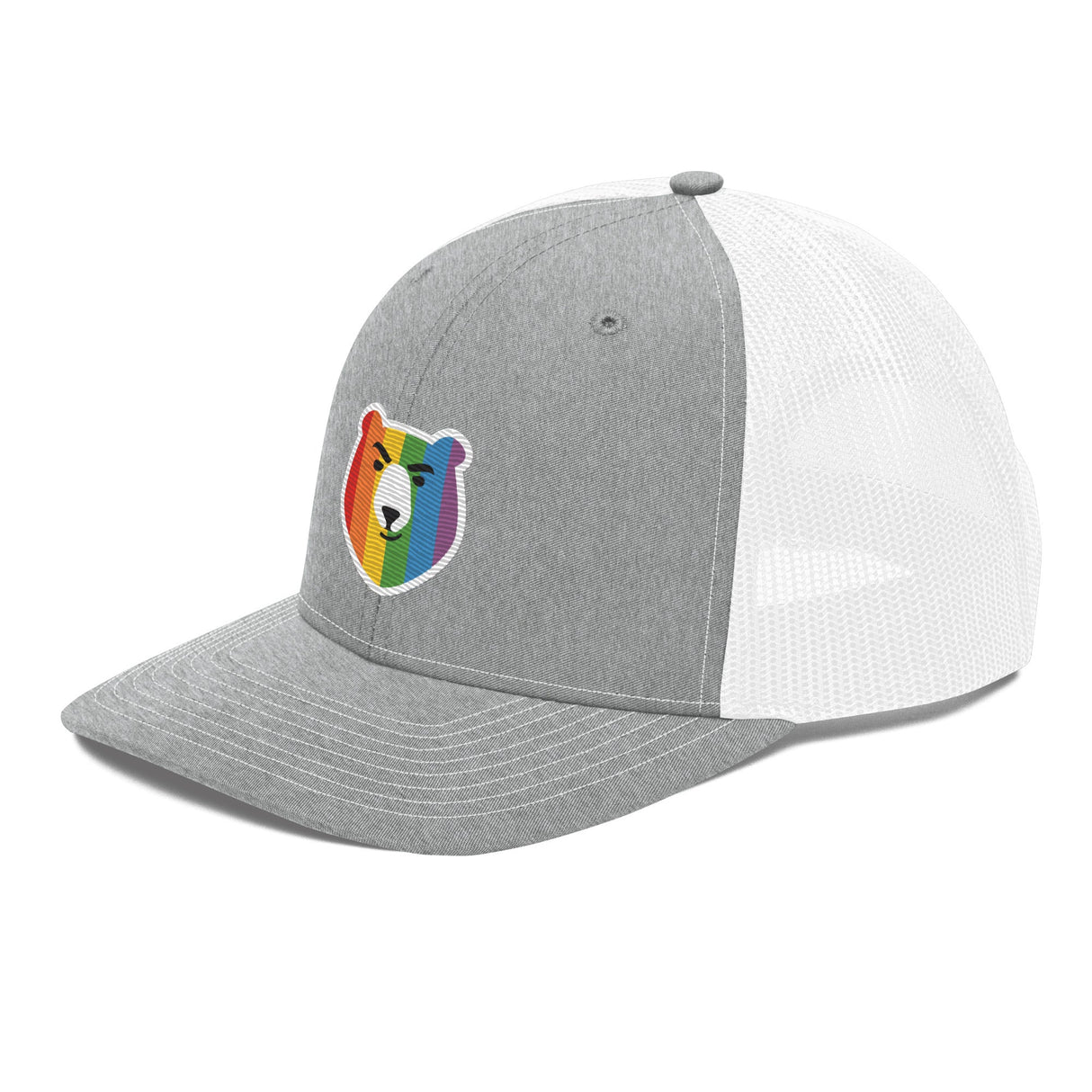 Bear Face Rainbow (Headwear)-Headwear-Swish Embassy