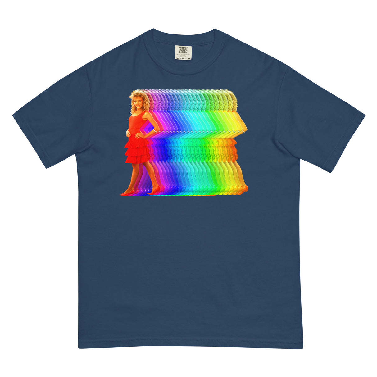 Can’T Get Hue Outta My Head (Boxy Tee)-Boxy T-Shirt-Swish Embassy