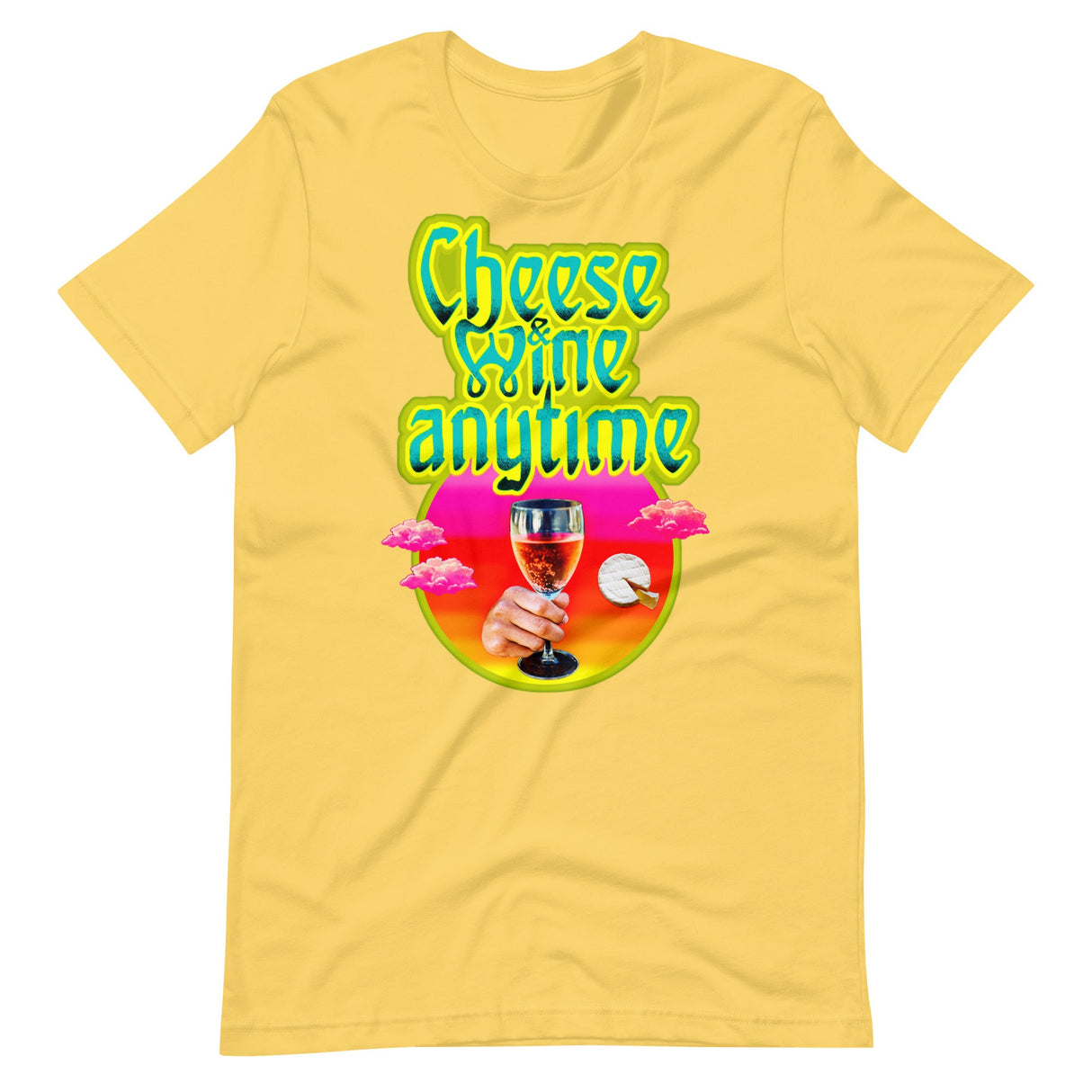 Cheese and Wine-T-Shirts-Swish Embassy