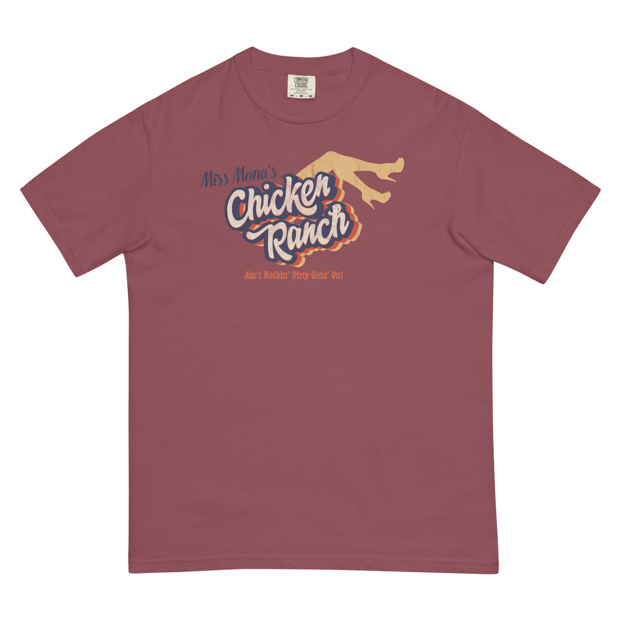 Chicken Ranch (Boxy Tee)-Boxy T-Shirt-Swish Embassy