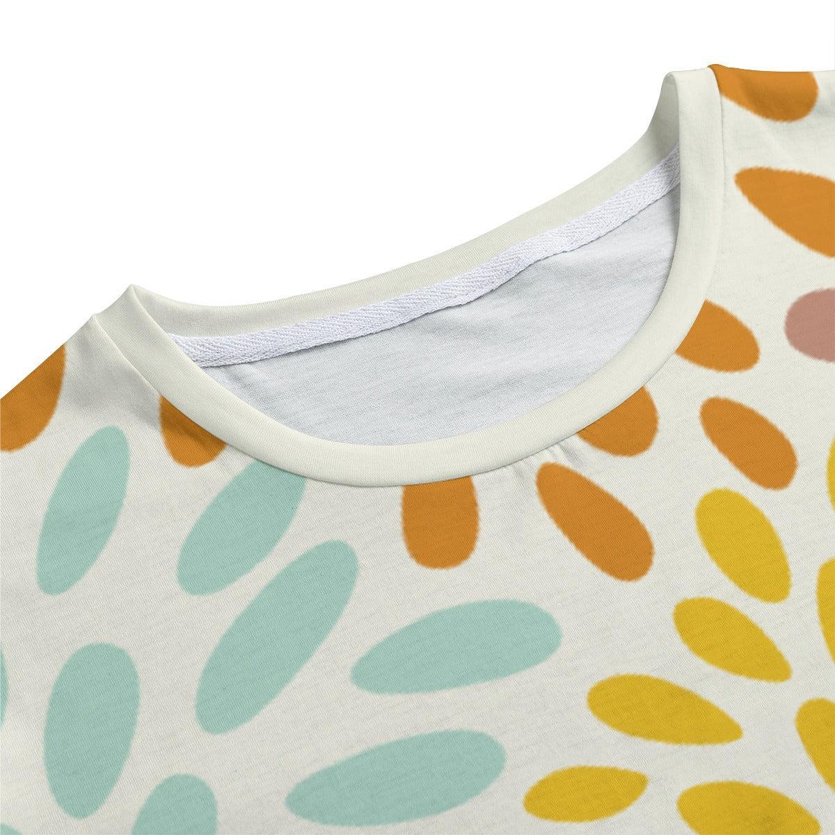 Chrysanthemum (Allover T-Shirt)-Allover T-Shirt-Swish Embassy