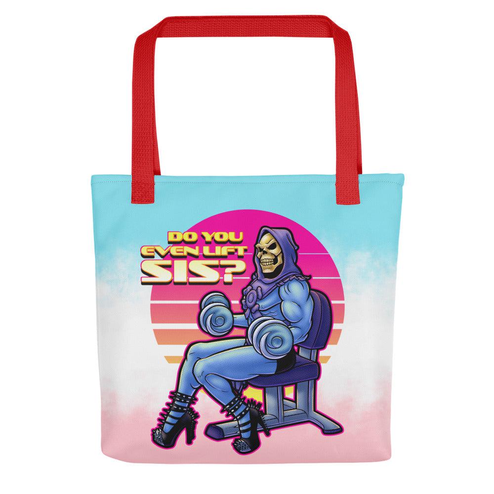 Do You Even Lift Sis (Tote Bag)-Bags-Swish Embassy