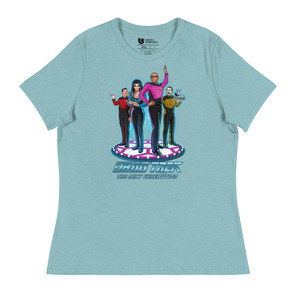 Drag Trek (Women's Relaxed T-Shirt)-Women's T-Shirts-Swish Embassy