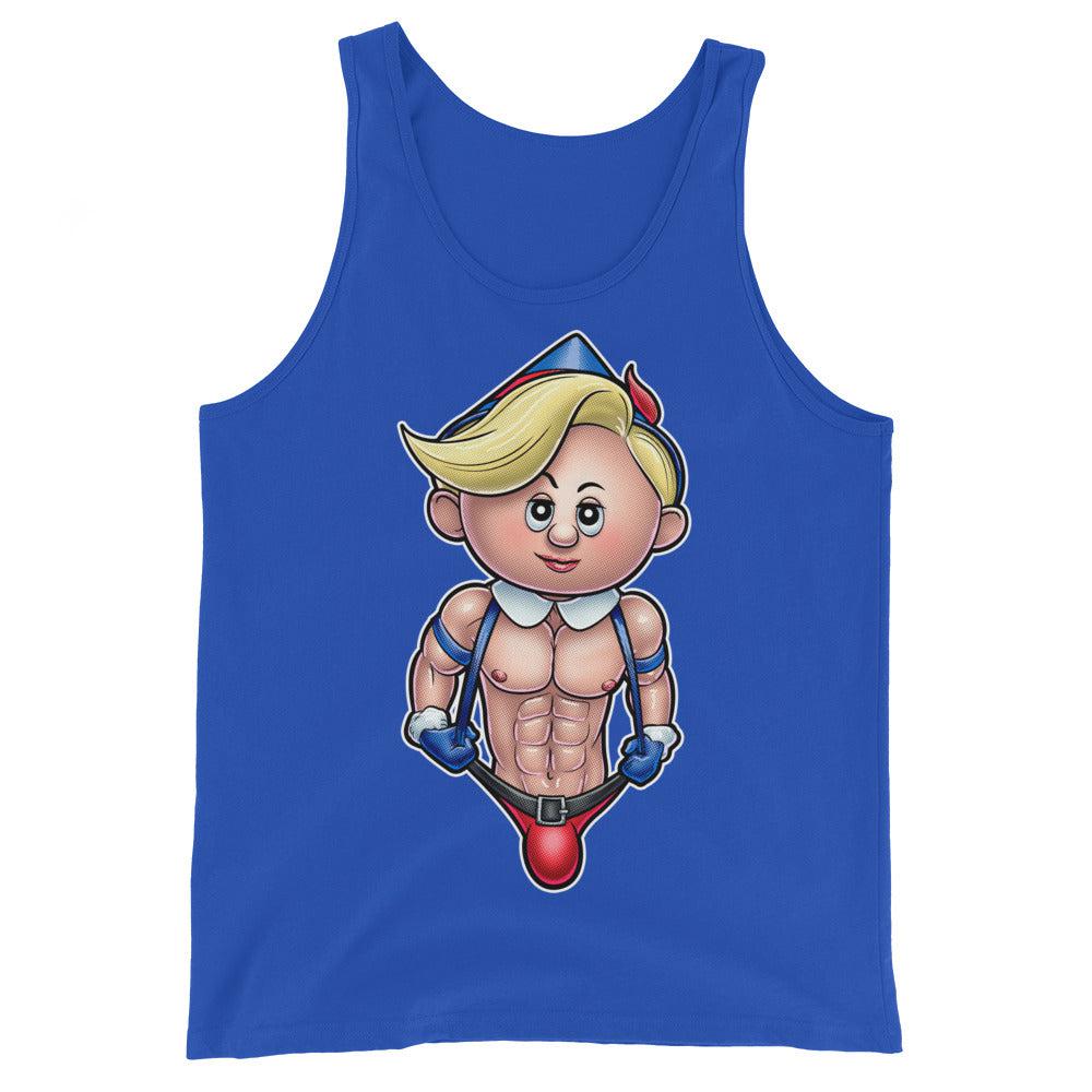 Elfin Good Time (Tank Top)-Christmas Tank Tops-Swish Embassy