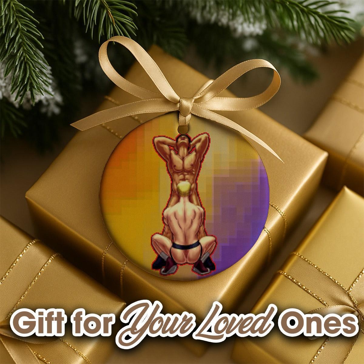 Finish Him (Ceramic Holiday Keepsake)-Ceramic Holiday Keepsake-Swish Embassy