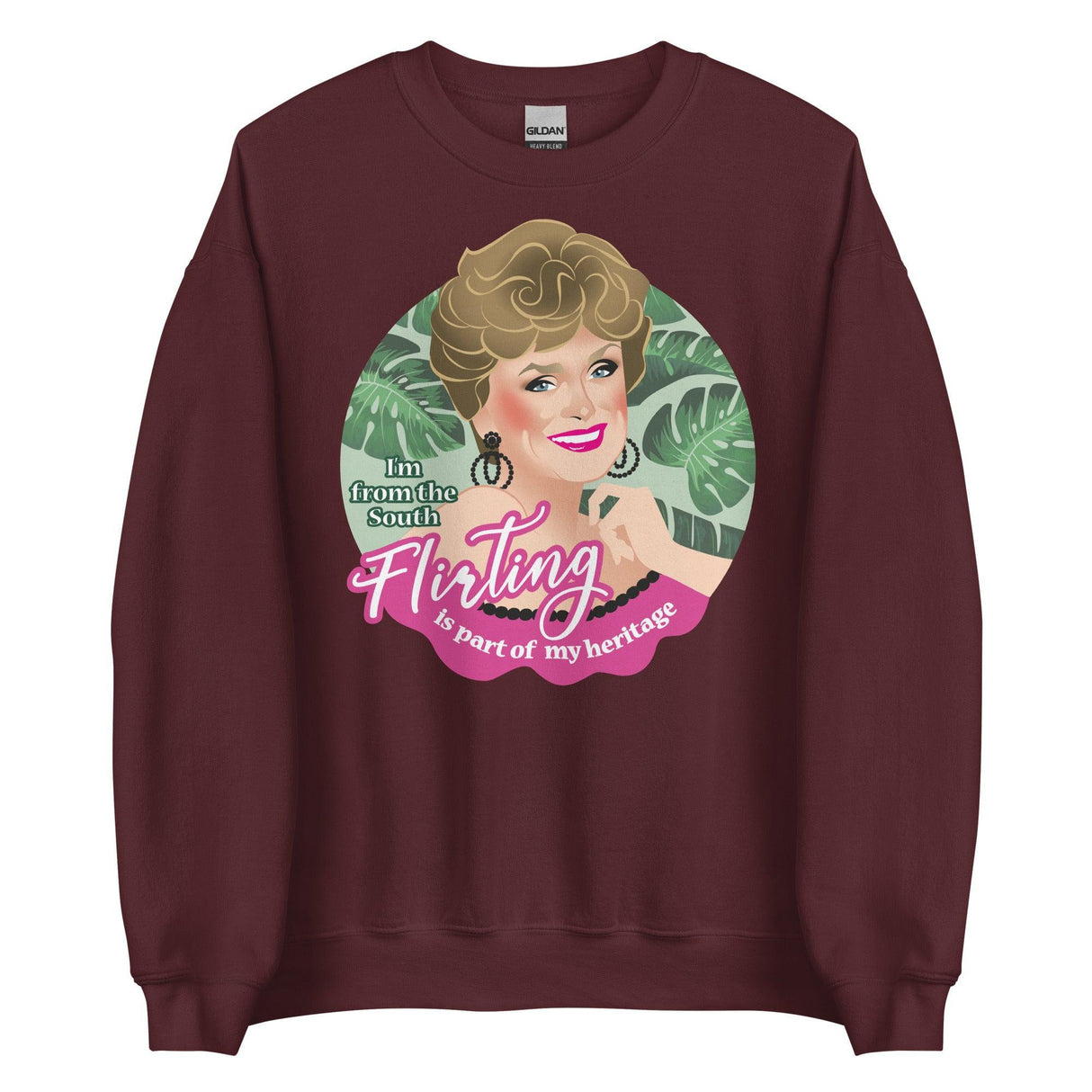 Flirting (Sweatshirt)-Sweatshirt-Swish Embassy