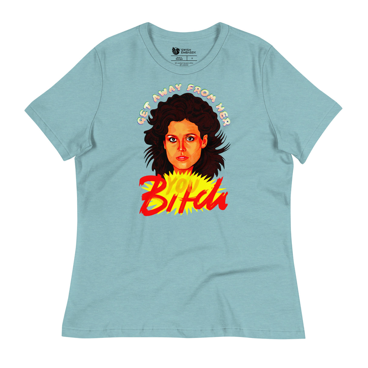 Get Away From Her (Women's Relaxed T-Shirt)-Women's T-Shirts-Swish Embassy