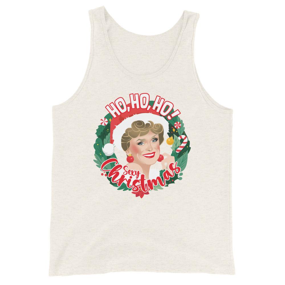 GG Ho Ho Ho Xmas (Tank Top)-Christmas Tank Tops-Swish Embassy