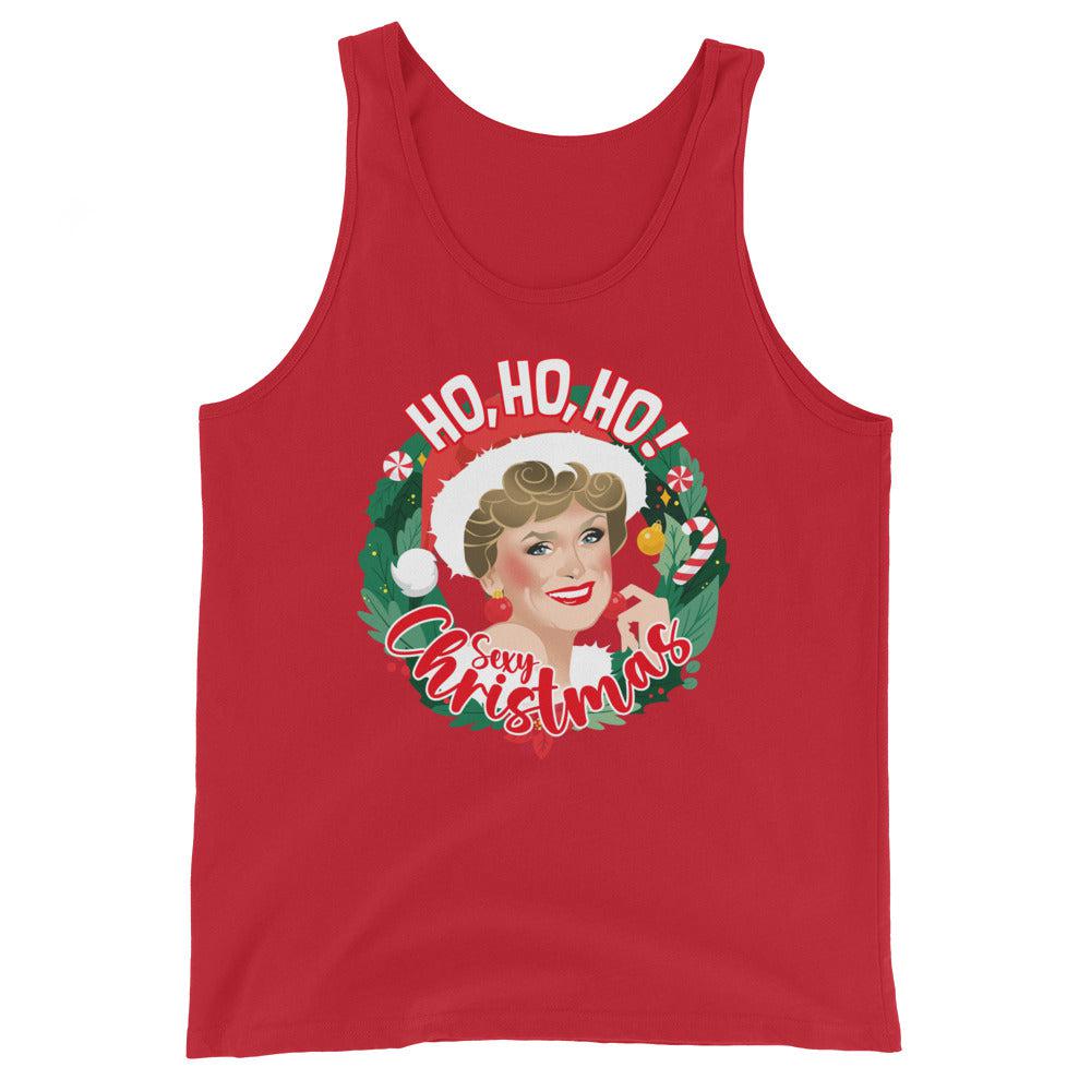GG Ho Ho Ho Xmas (Tank Top)-Christmas Tank Tops-Swish Embassy