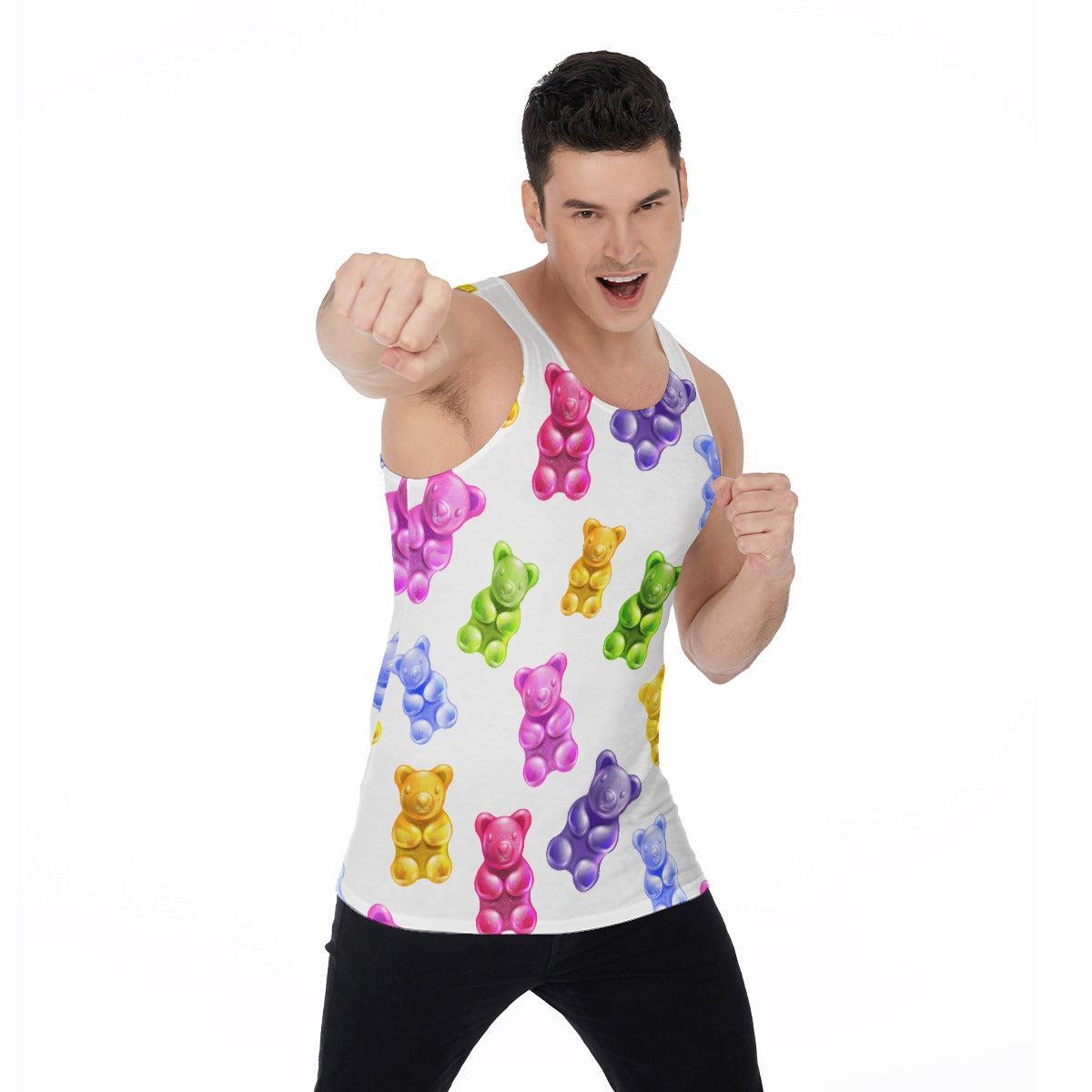 Gummy Bear (Allover Tank Top)-Allover Tank Top-Swish Embassy