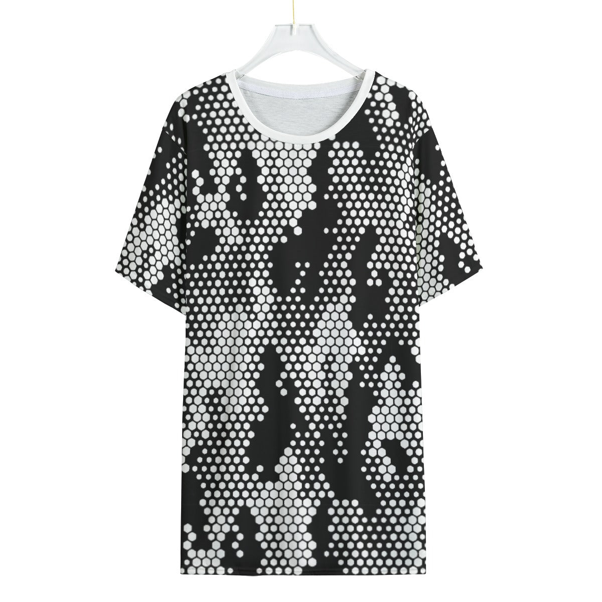 Halftone Camo (Allover T-Shirt)-Allover T-Shirt-Swish Embassy