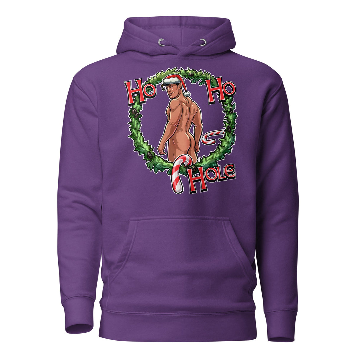 Ho Ho Hole (Hoodie)-Christmas Hoodies-Swish Embassy
