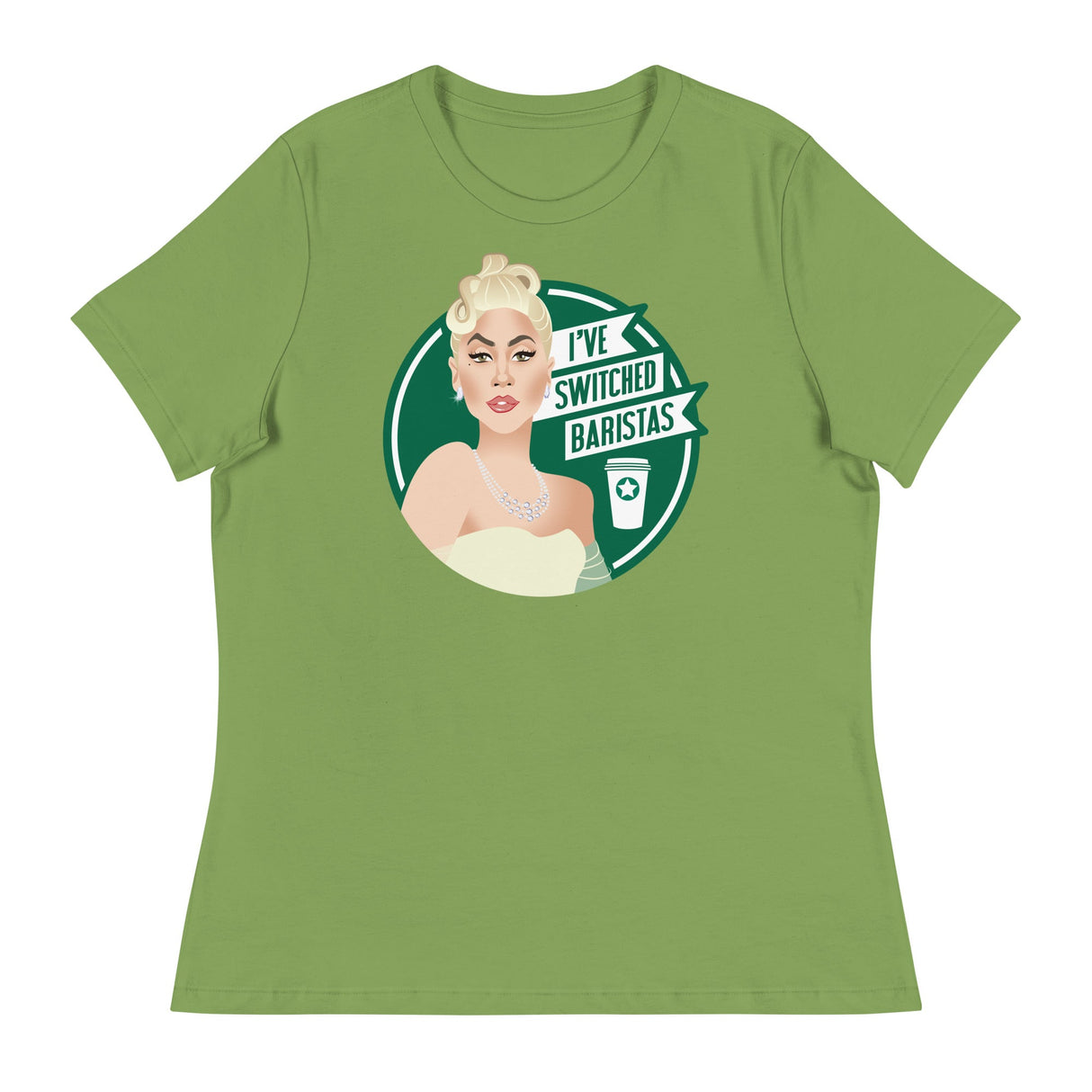 I've Switched Baristas (Women's Relaxed T-Shirt)-Women's T-Shirts-Swish Embassy