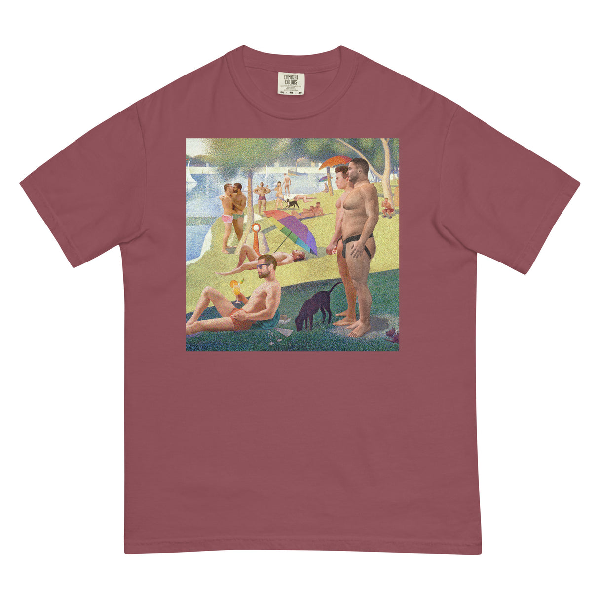La Grande Jock (Boxy Tee)-Boxy T-Shirt-Swish Embassy
