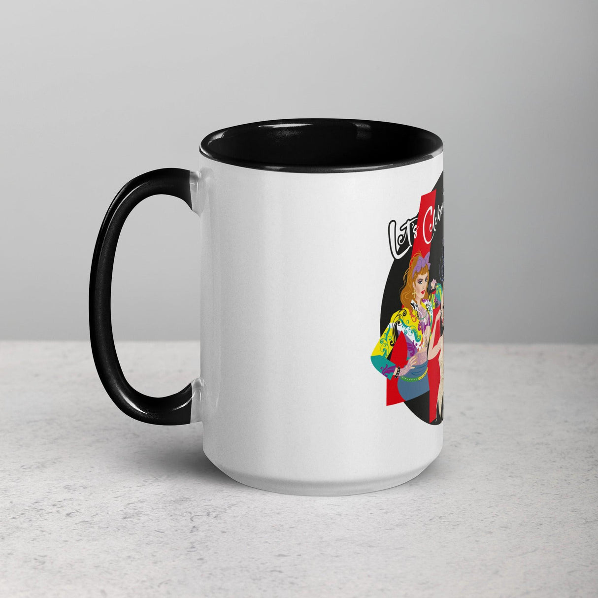 Let's Celebrate (Mug)-Mugs-Swish Embassy