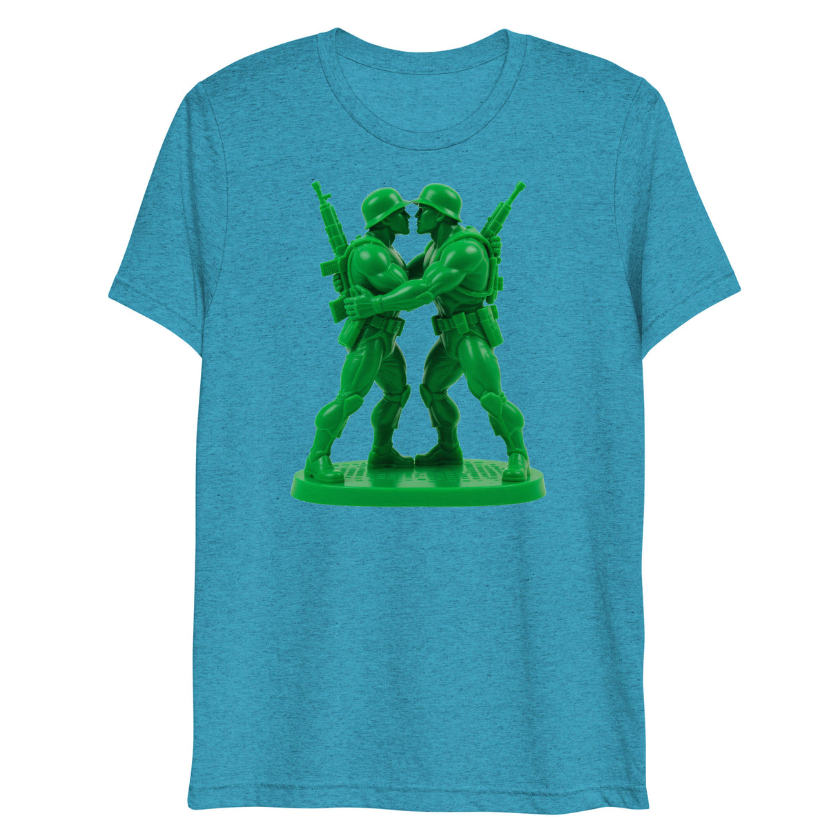 Little Green Men (Triblend)-Triblend T-Shirt-Swish Embassy