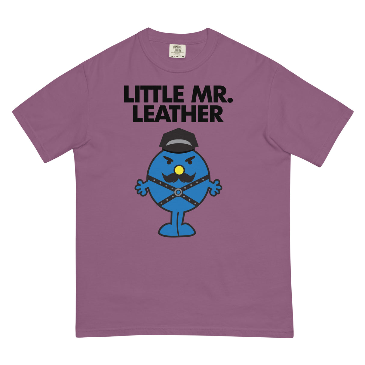 Little Mr. Leather (Boxy Tee)-Boxy T-Shirt-Swish Embassy