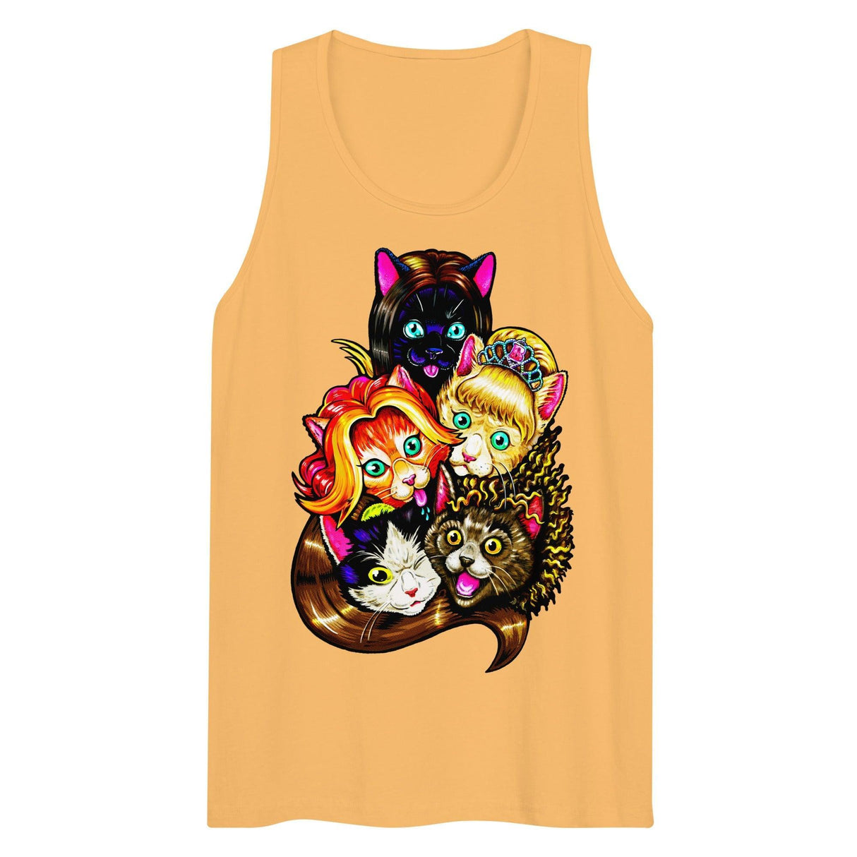 Meow Tell Me What You Want (Tank Top)-Tank Top-Swish Embassy