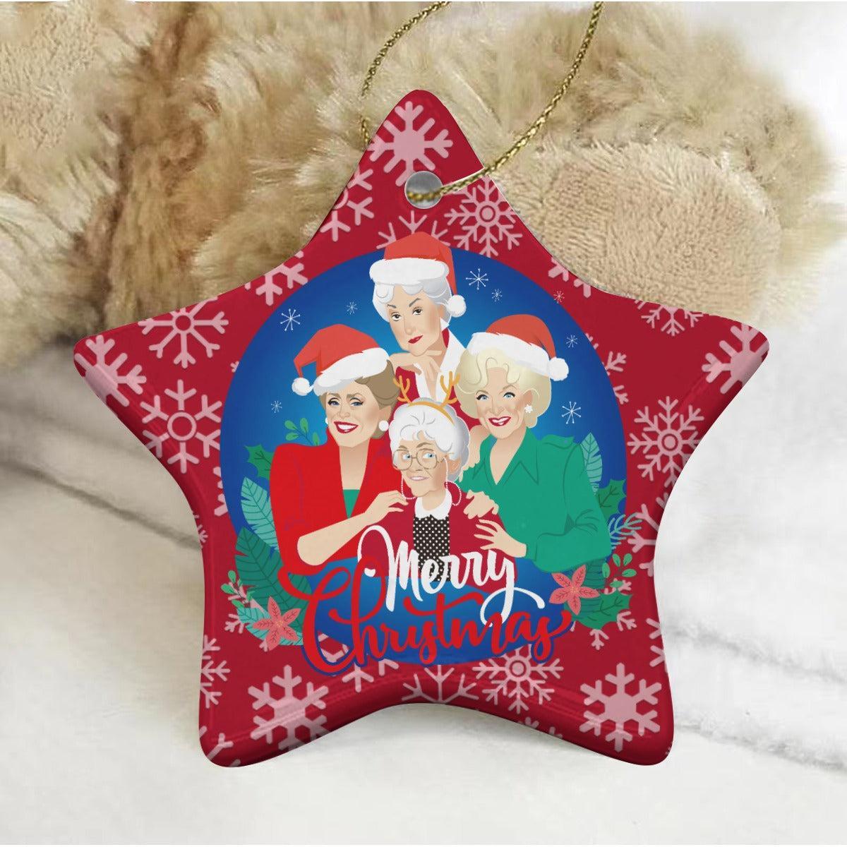 Miami Christmas (Ceramic Holiday Keepsake)-Ceramic Holiday Keepsake-Swish Embassy