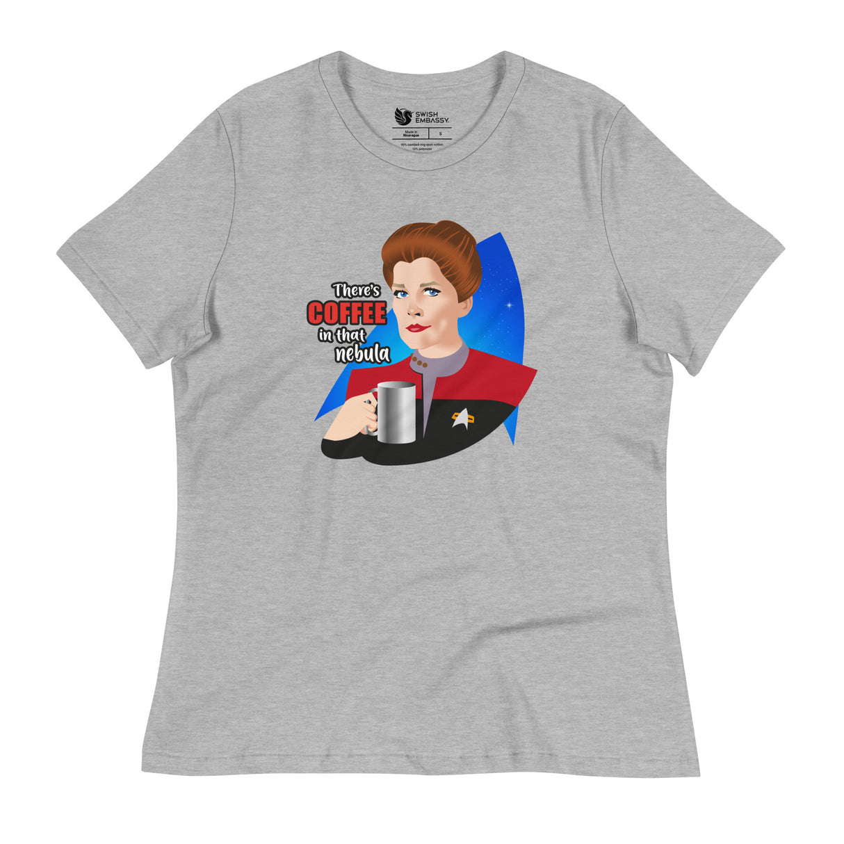 Nebula (Women's Relaxed T-Shirt)-Women's T-Shirts-Swish Embassy