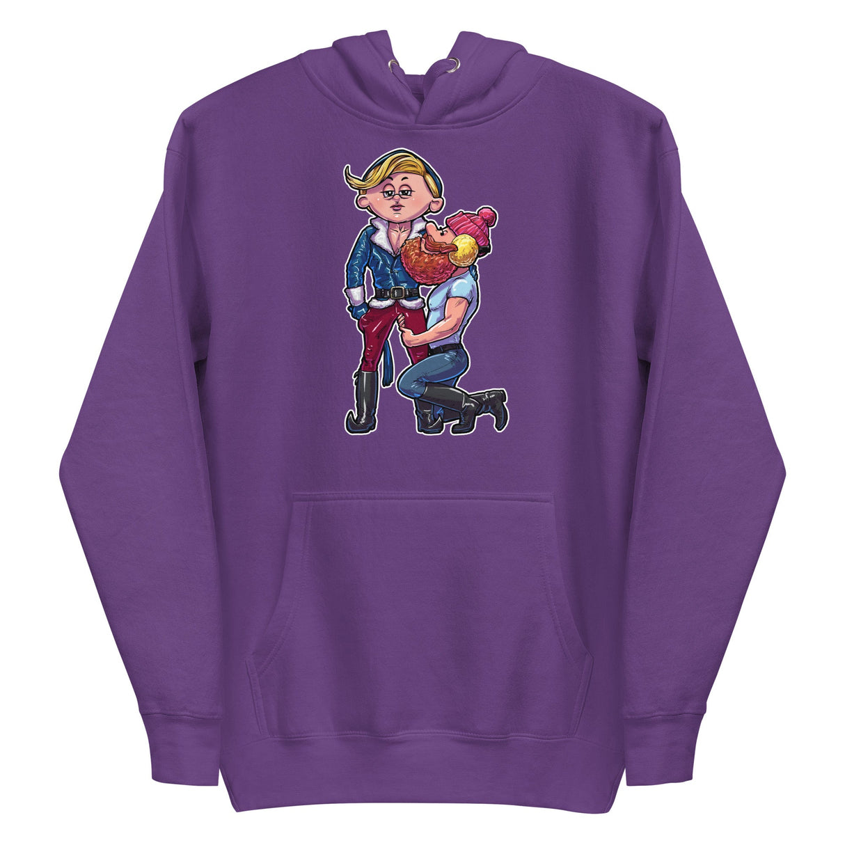 North Pole's Top Elf (Hoodie)-Christmas Hoodies-Swish Embassy